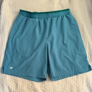 Fabletics Teal Athletic Shorts